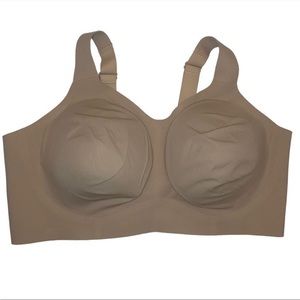 Evelyn & Bobbie The Beyond Bra Wireless Seamless Sand Color Size XL